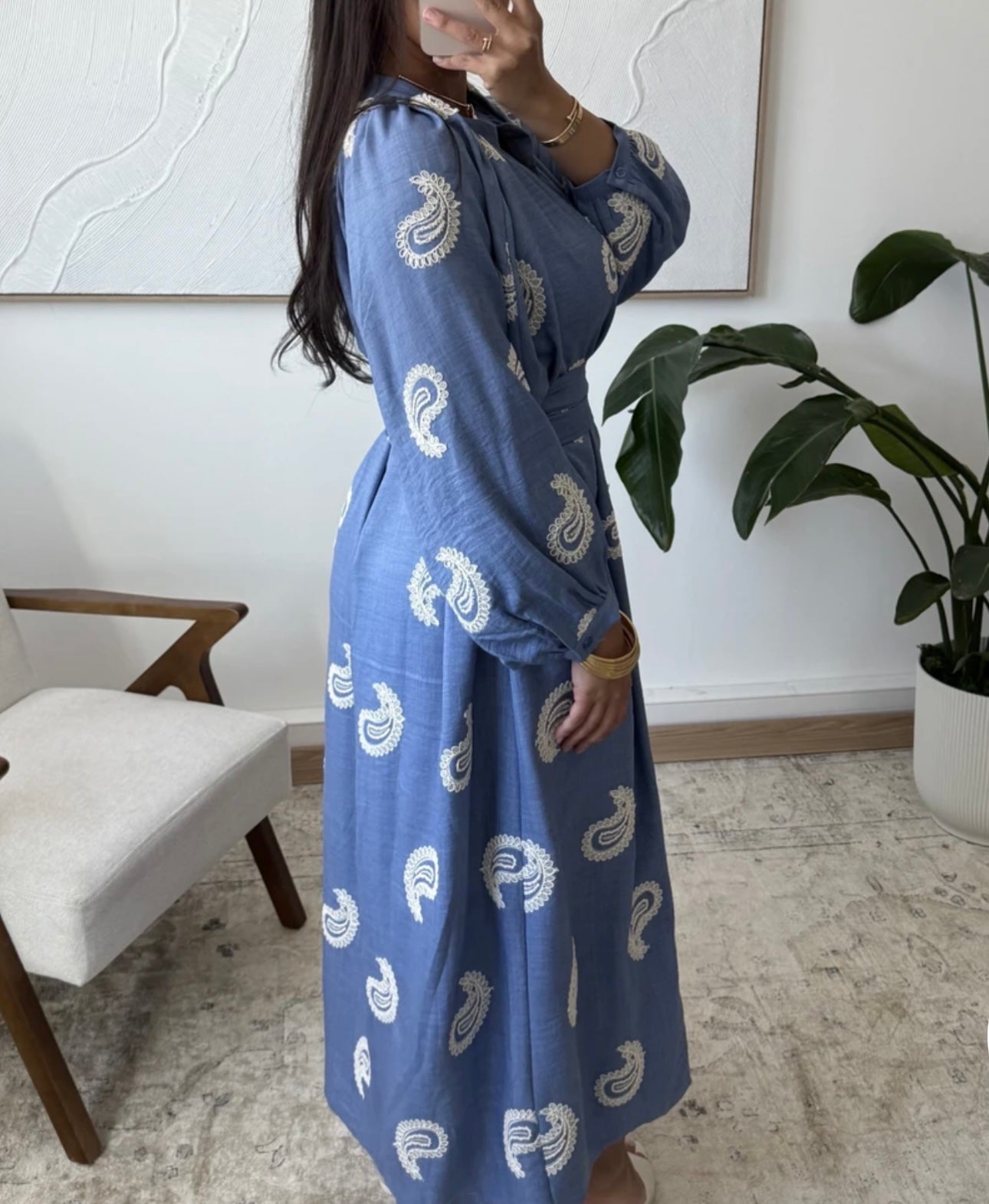 Robe Alia Bleu F