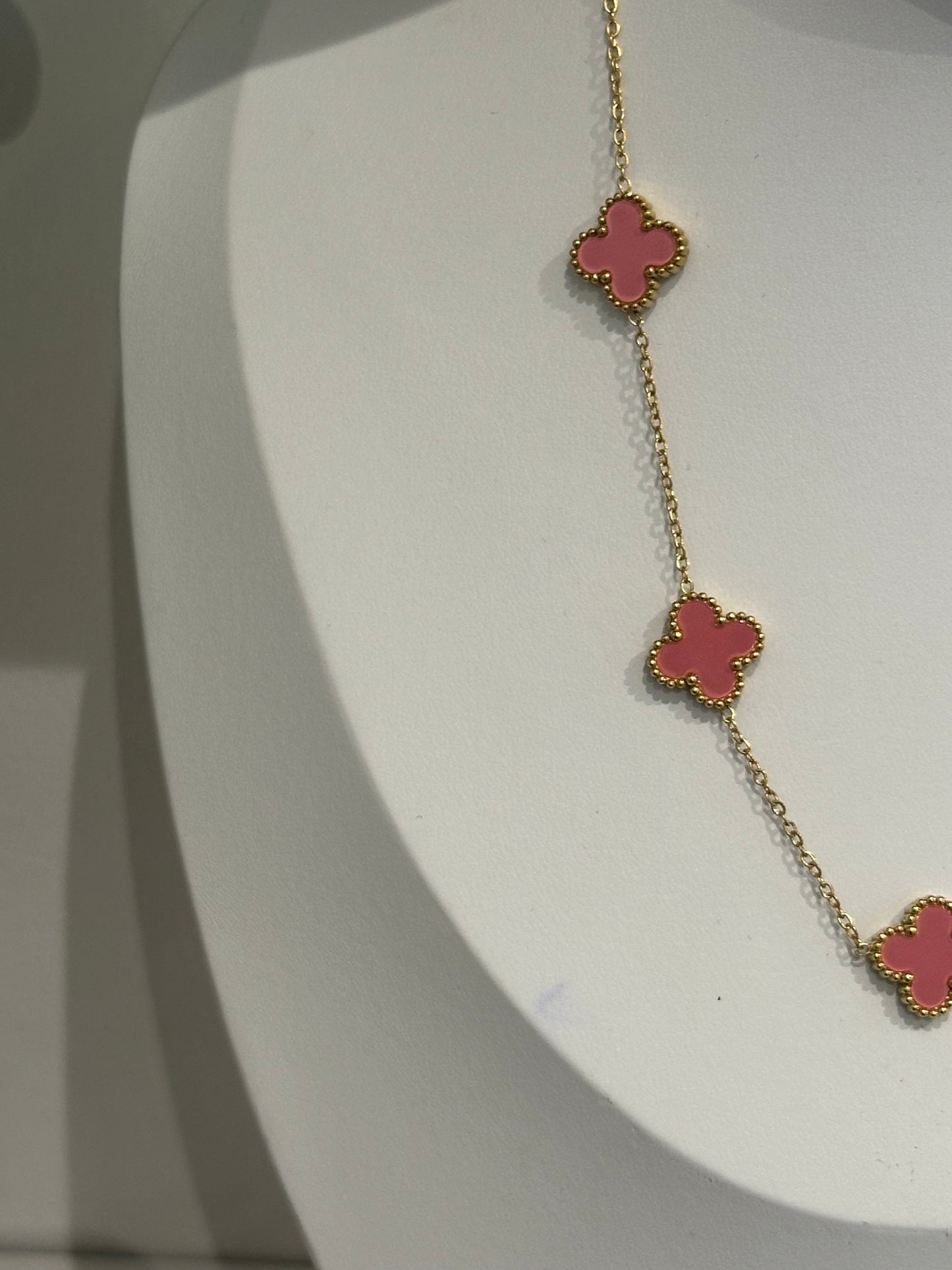 Collier Vanille Rose doré