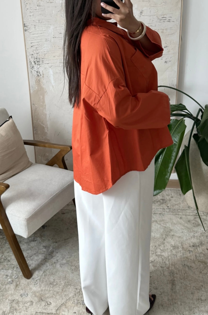 Chemise Yamina Orange