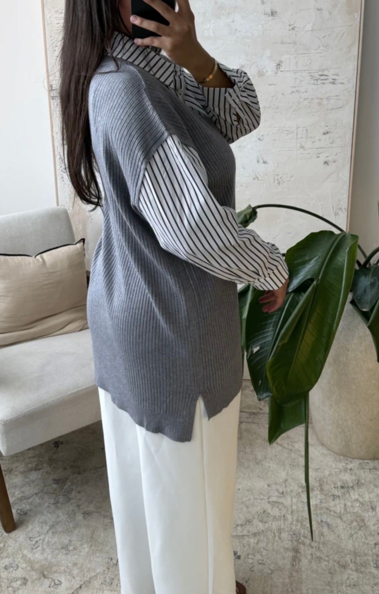 Tunique Samia Gris