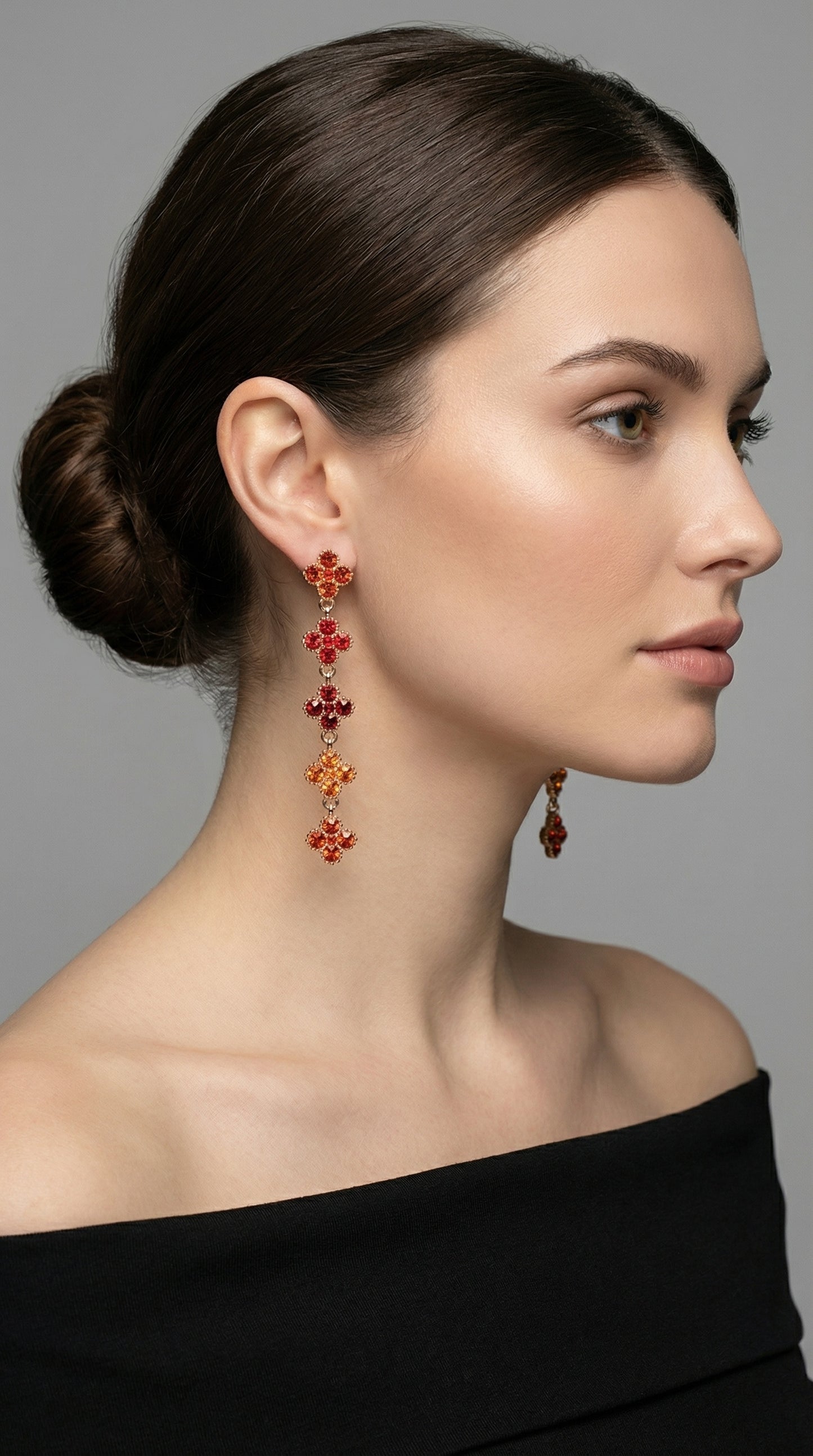 Boucles d’oreilles trèfles