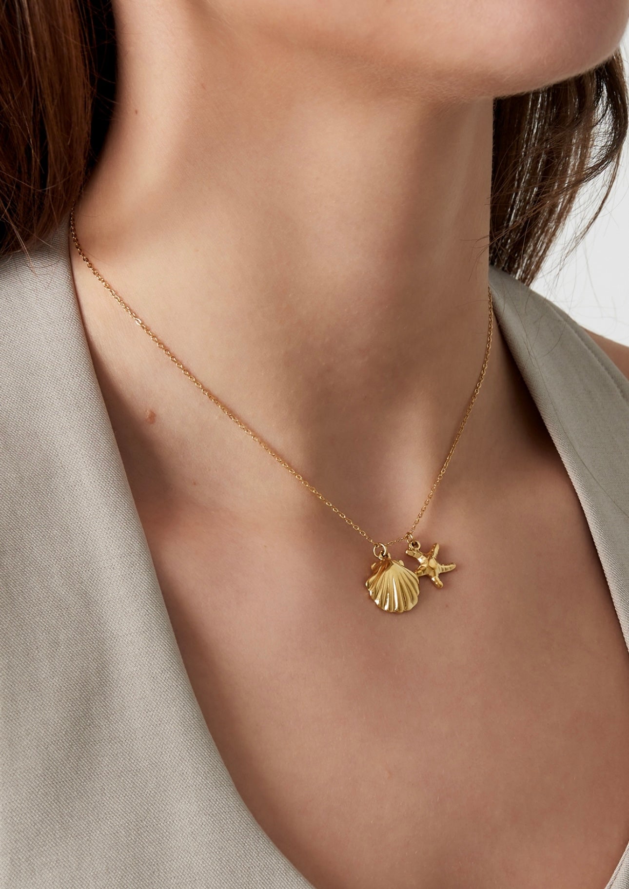 Collier argenté