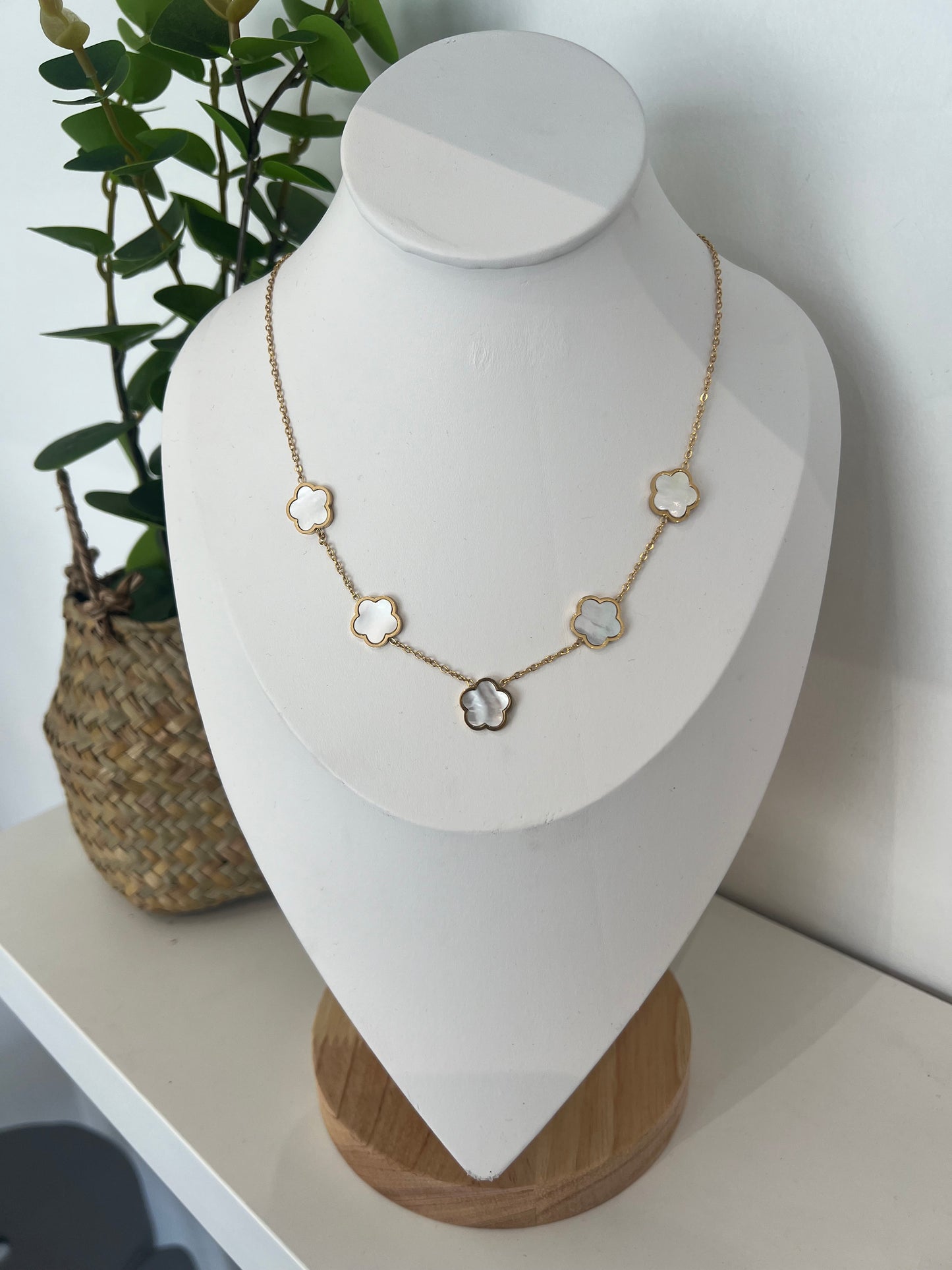 Collier trèfles