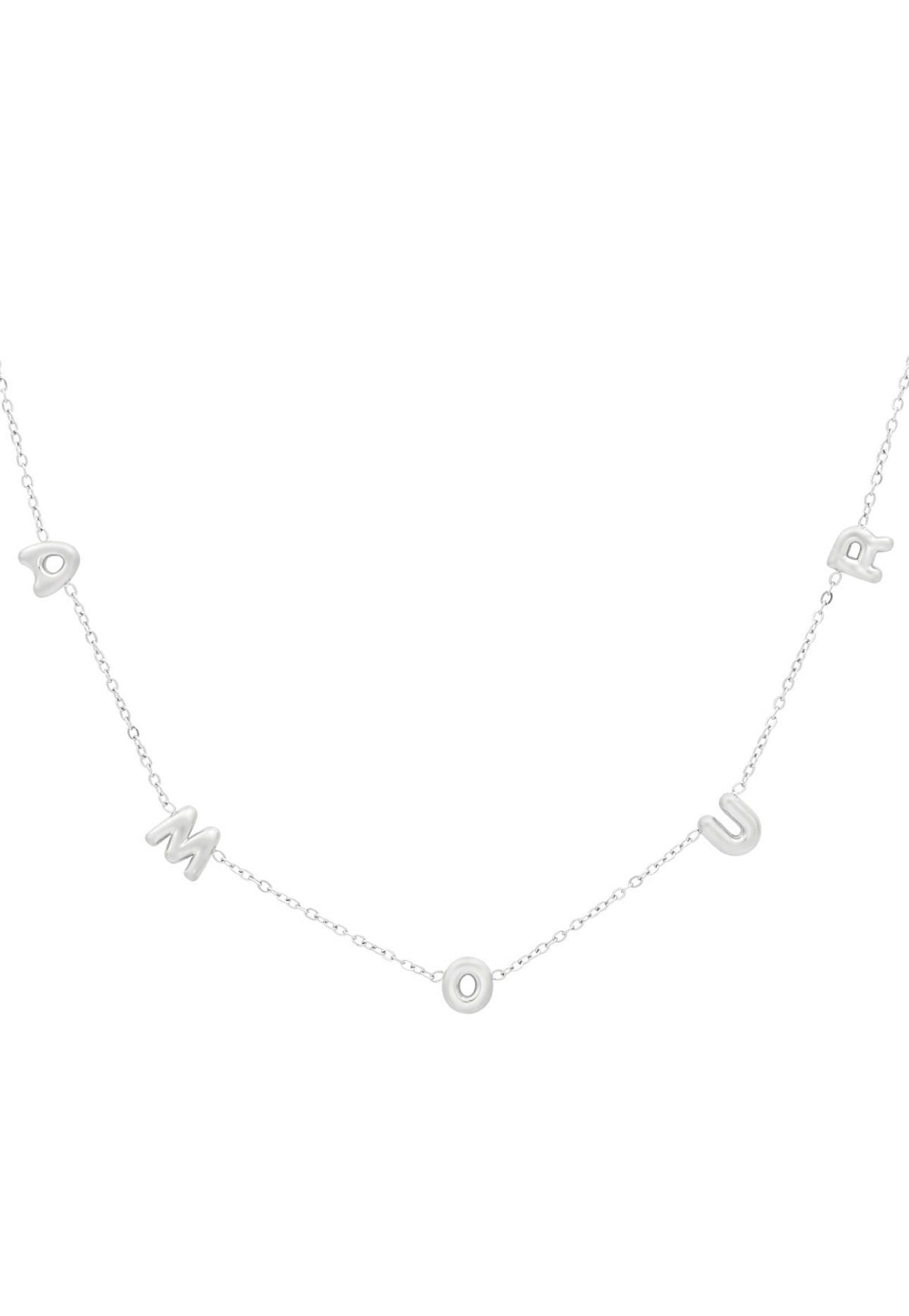 Collier argenté