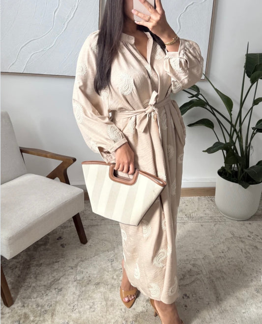 Robe Alia Taupe