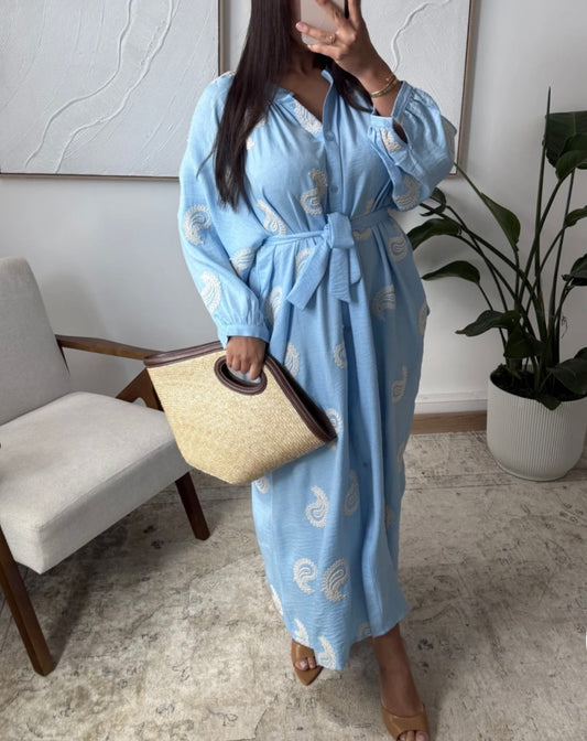 Robe Alia Bleu Cl