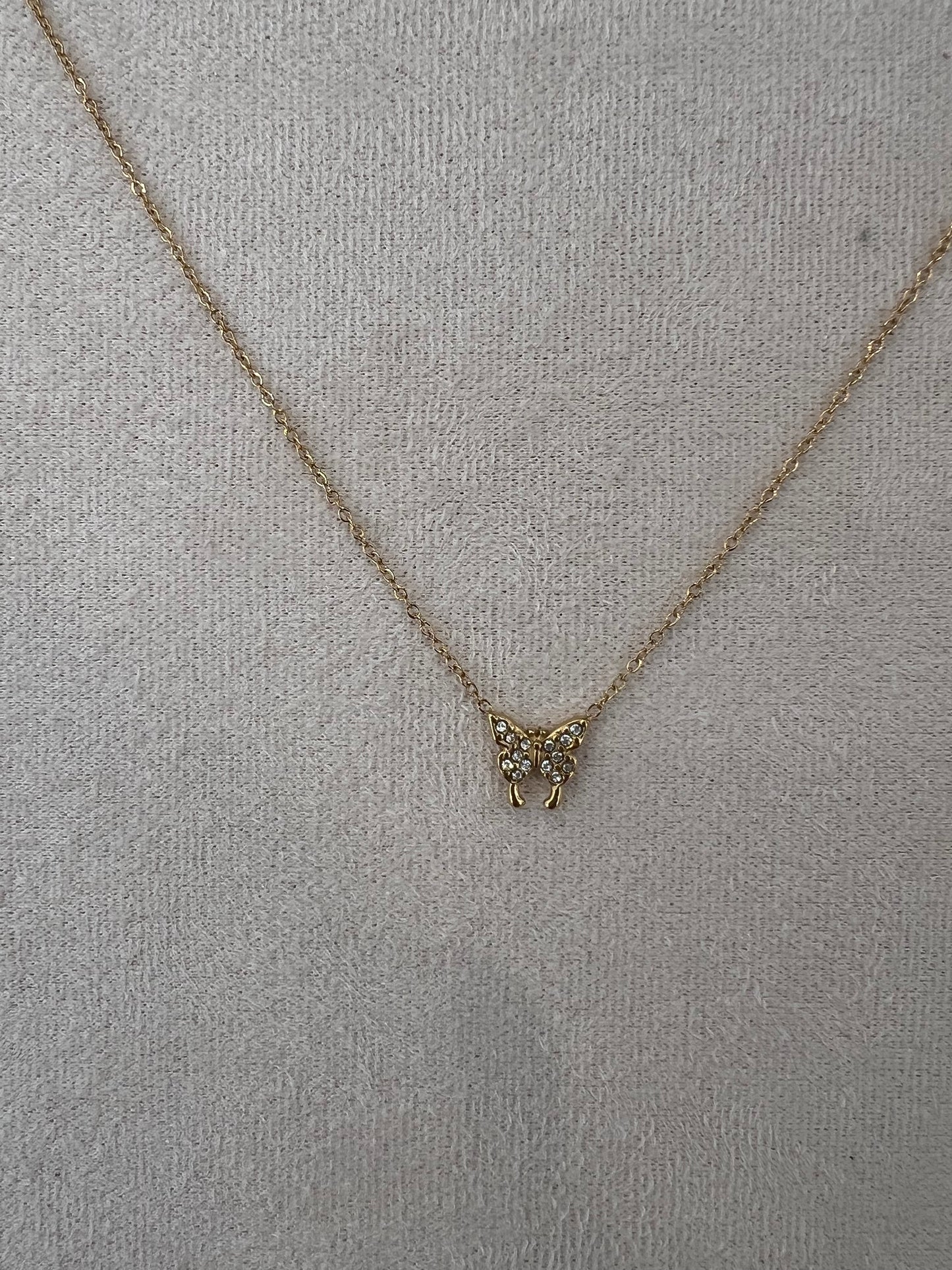 Collier papillon 🦋