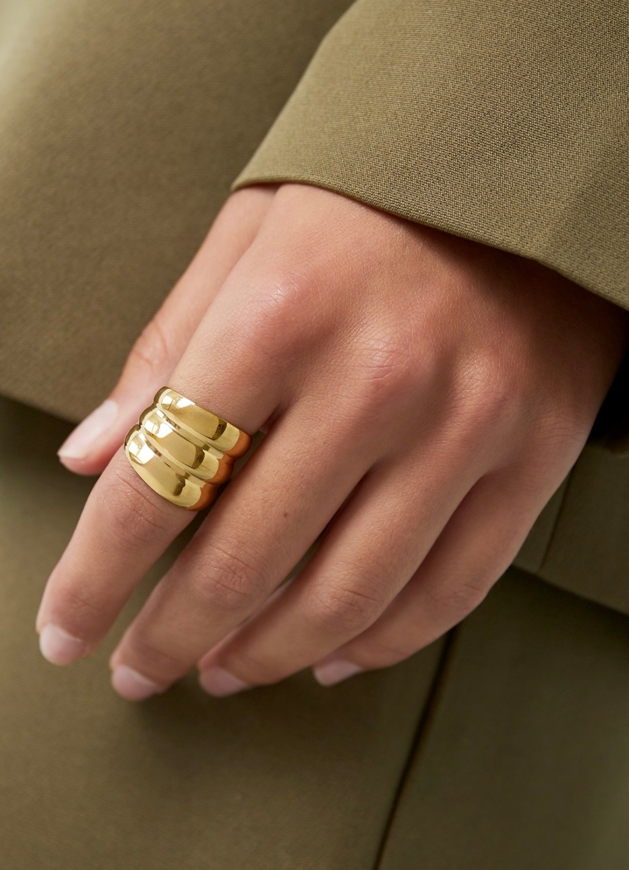 Bague argenté