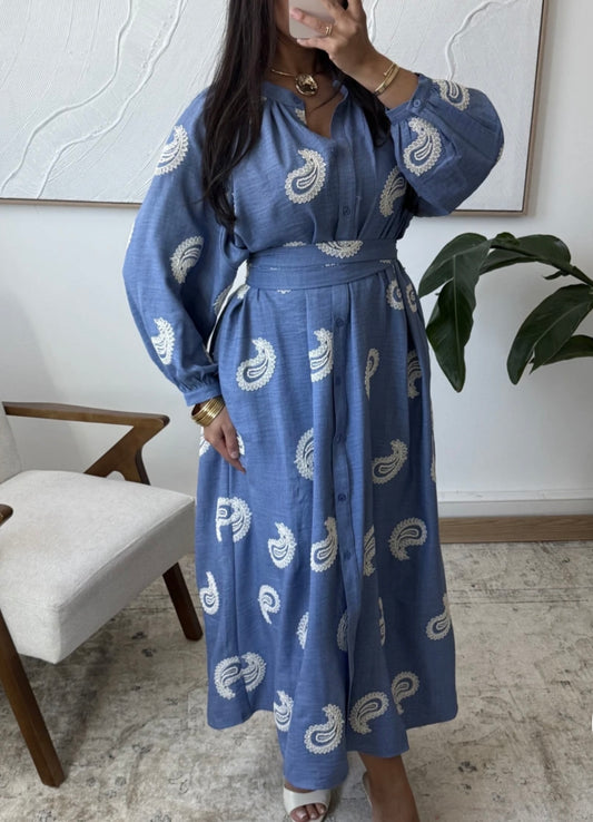 Robe Alia Bleu F