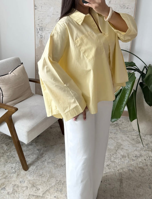 Chemise Yamina Jaune
