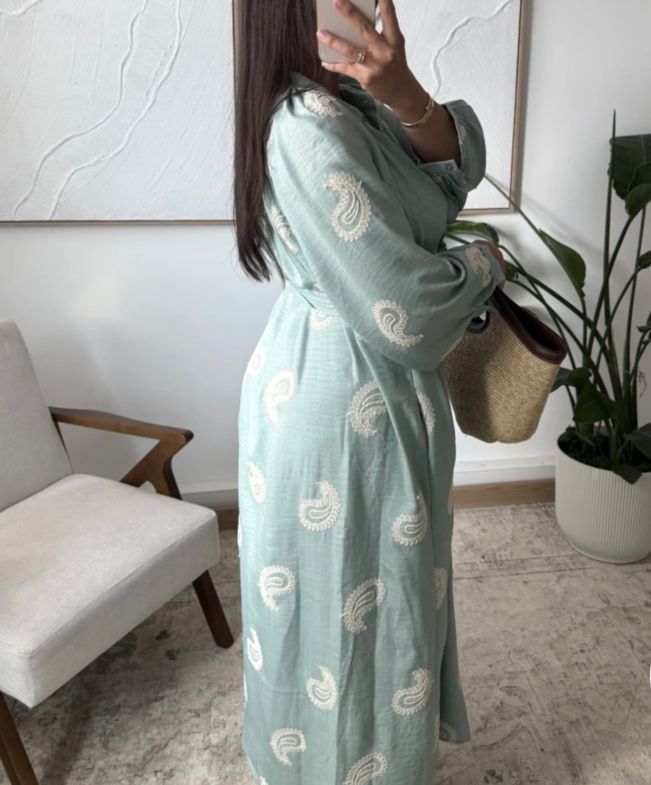 Robe Alia Vert