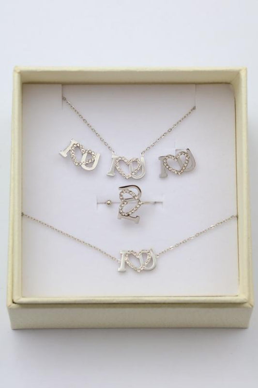 Ensemble parure avec boîte