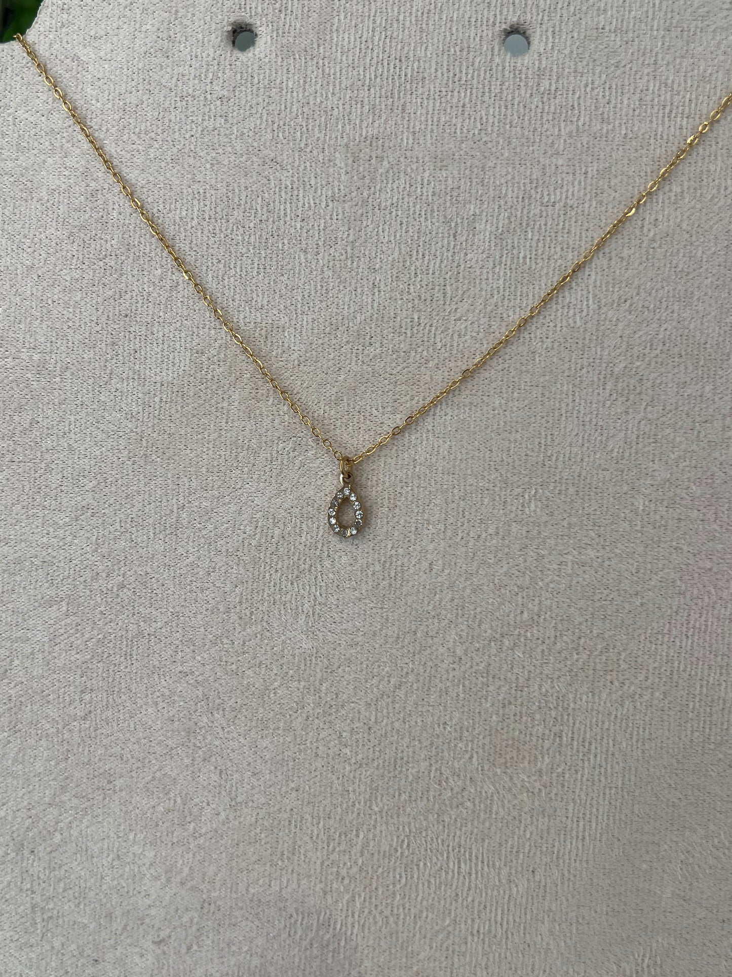 Collier goutte đź’§