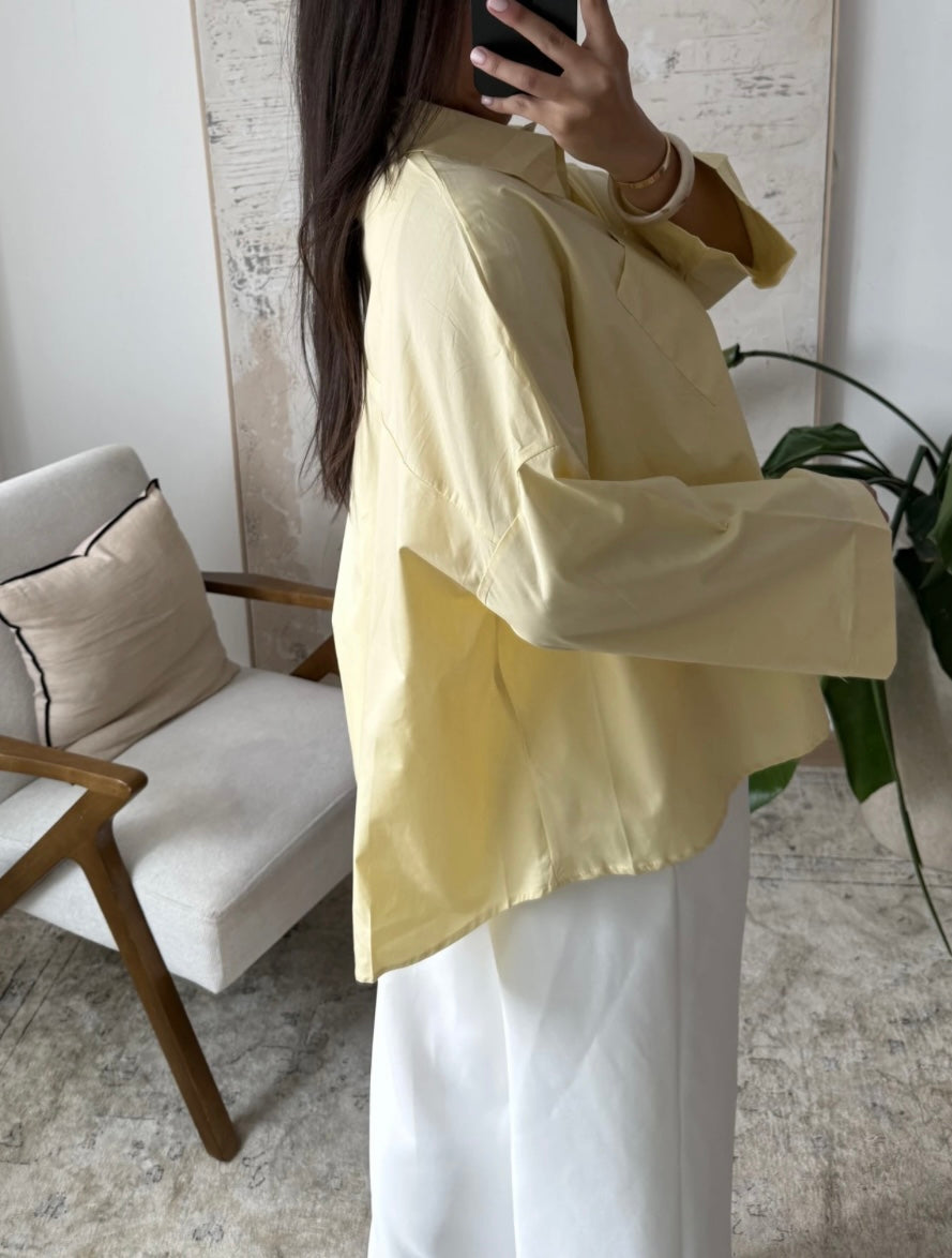 Chemise Yamina Jaune