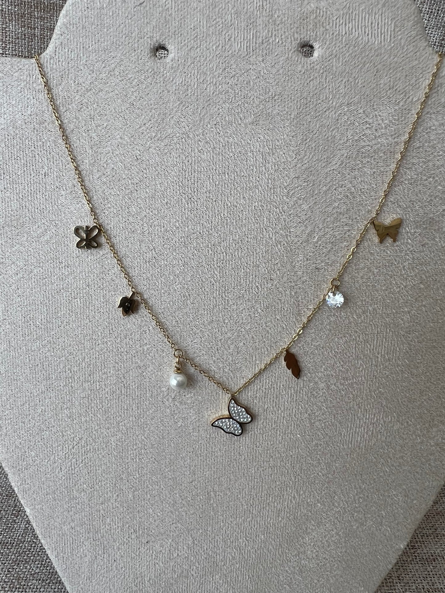 Collier papillon 🦋