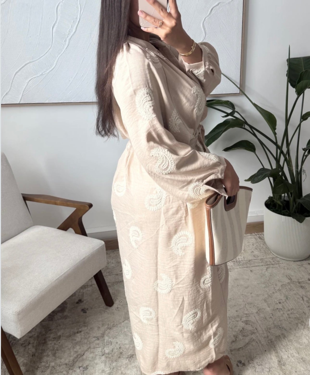 Robe Alia Taupe
