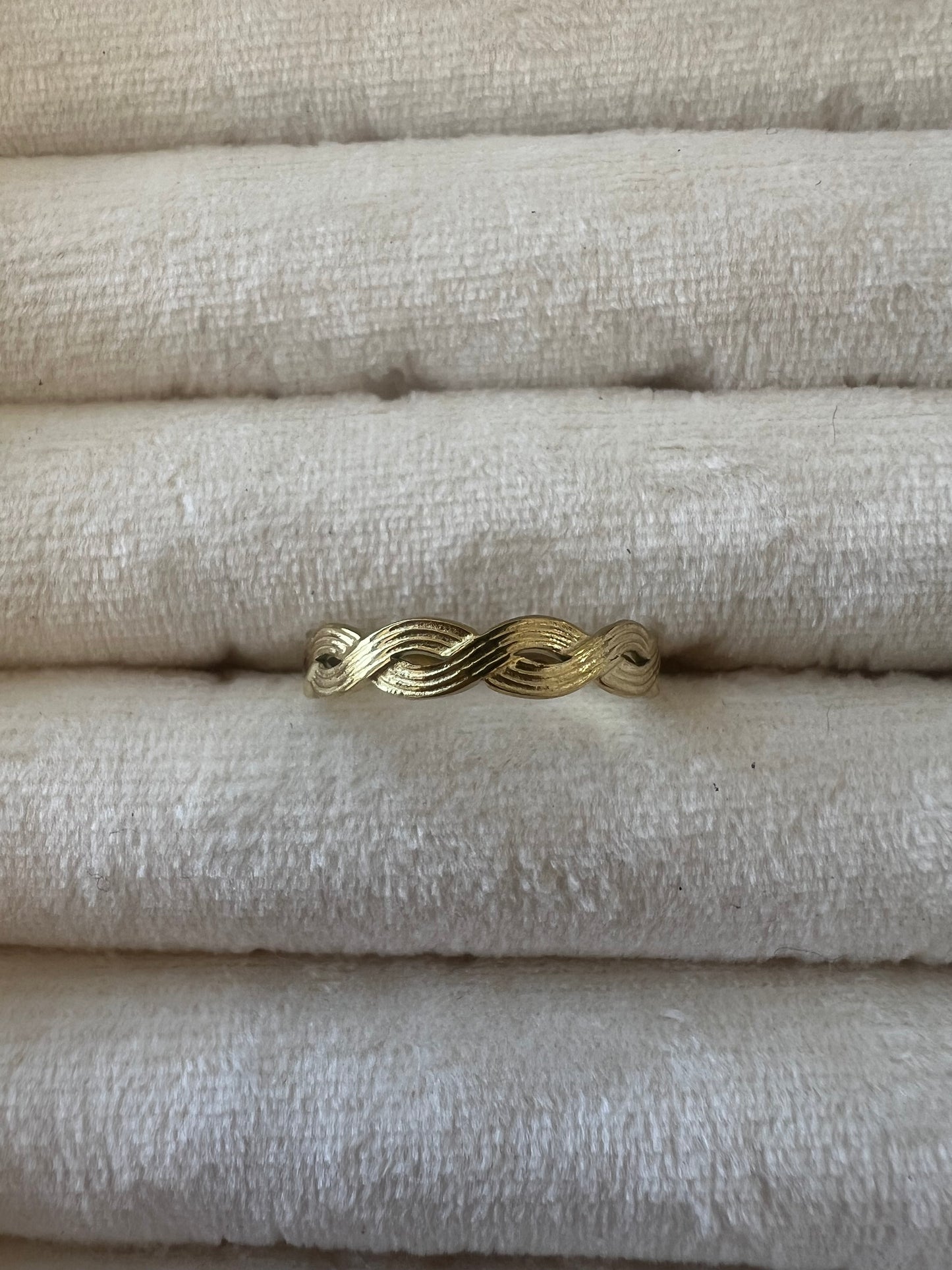 Bague tressé
