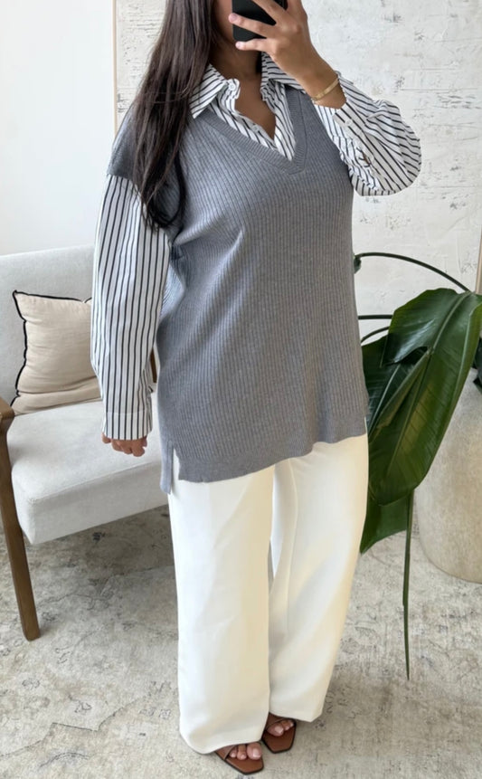 Tunique Samia Gris