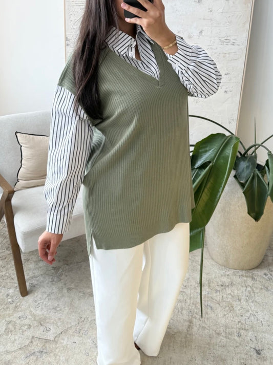 Tunique Samia Kaki