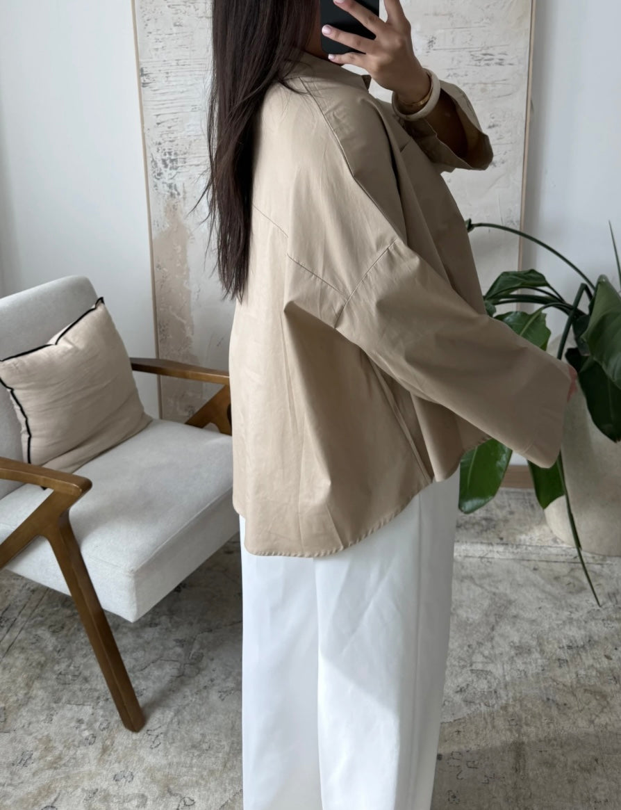Chemise Yamina Taupe