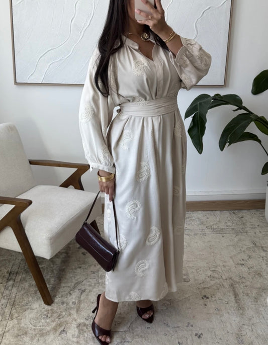Robe Alia Beige