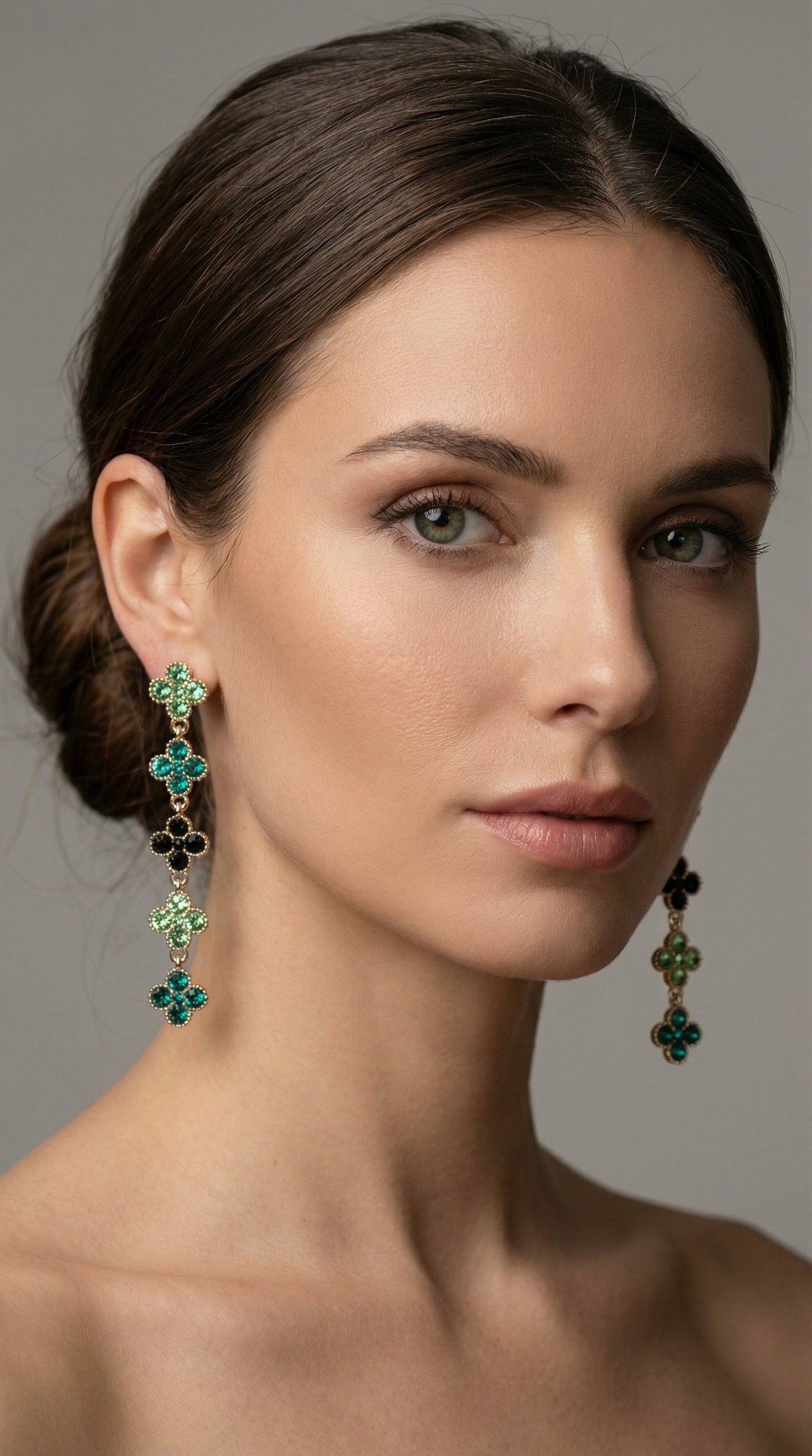 Boucles d’oreilles trèfles