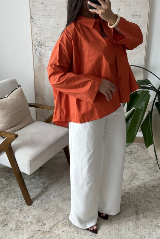 Chemise Yamina Orange