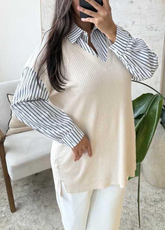 Tunique Samia Beige
