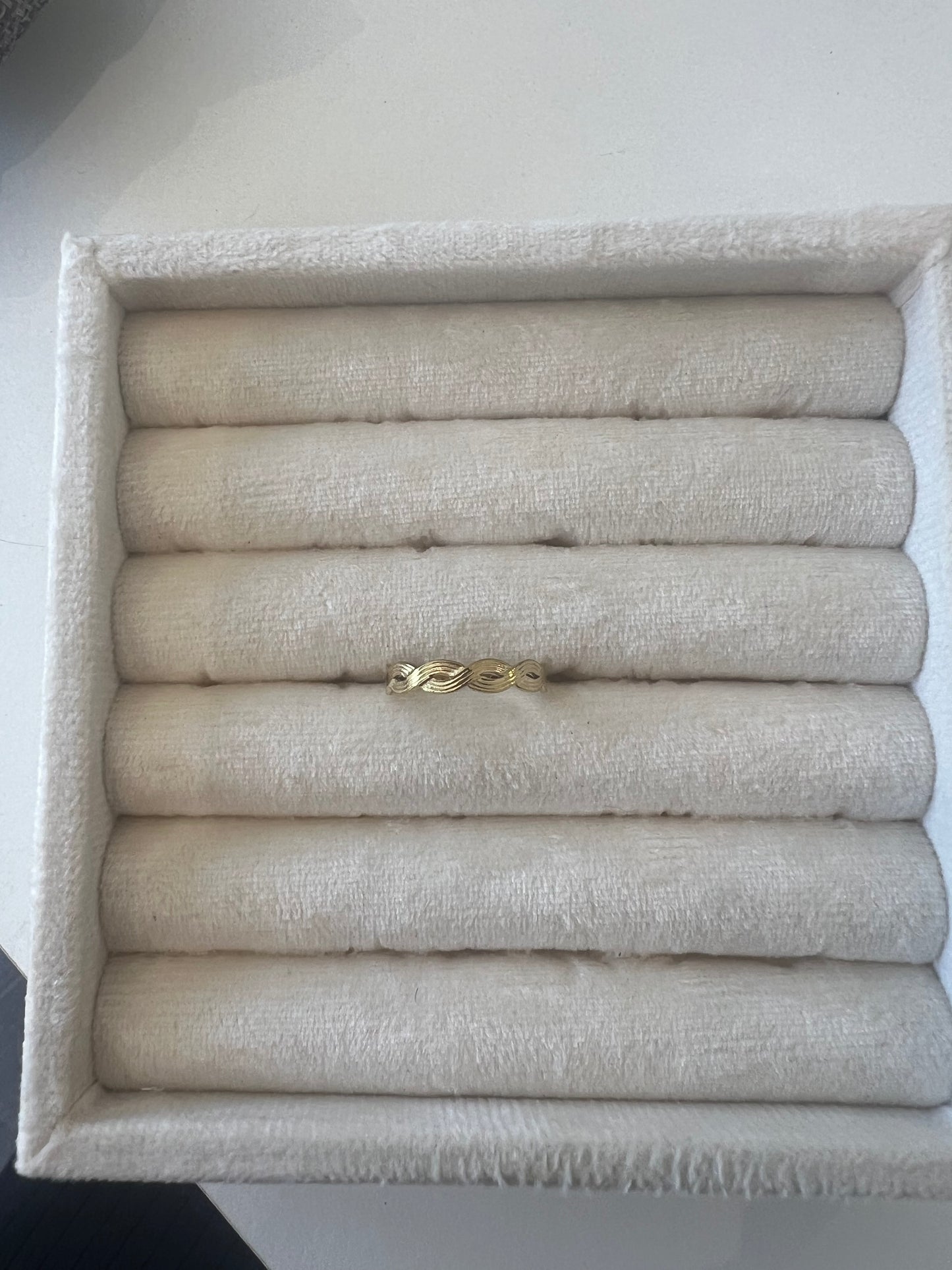 Bague tressé
