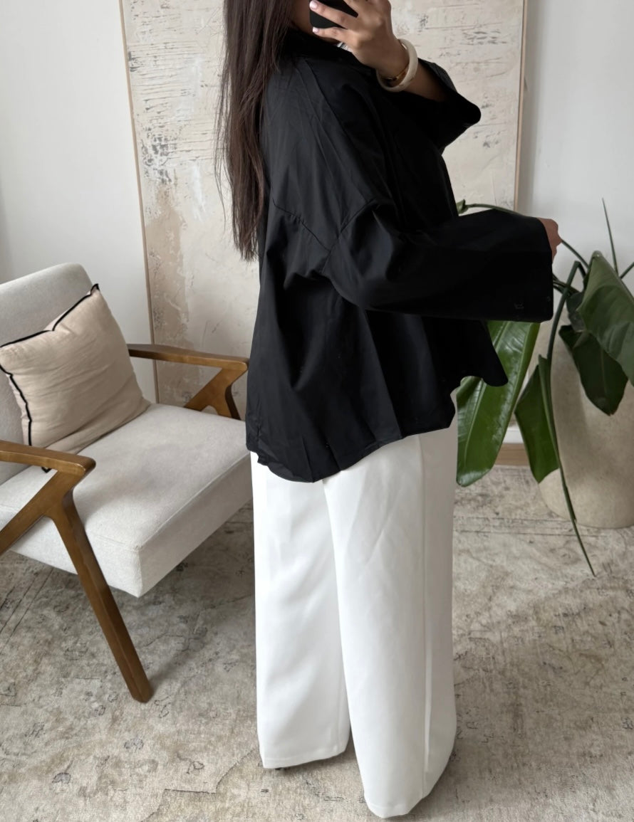 Chemise Yamina Noir
