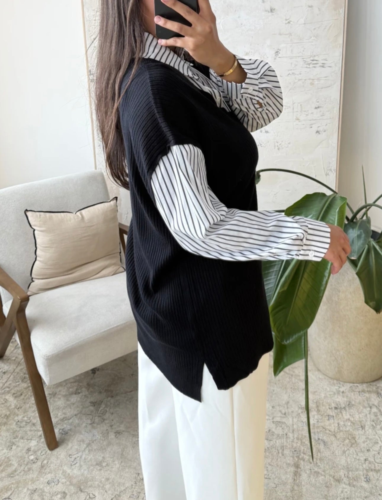 Tunique Samia Noir