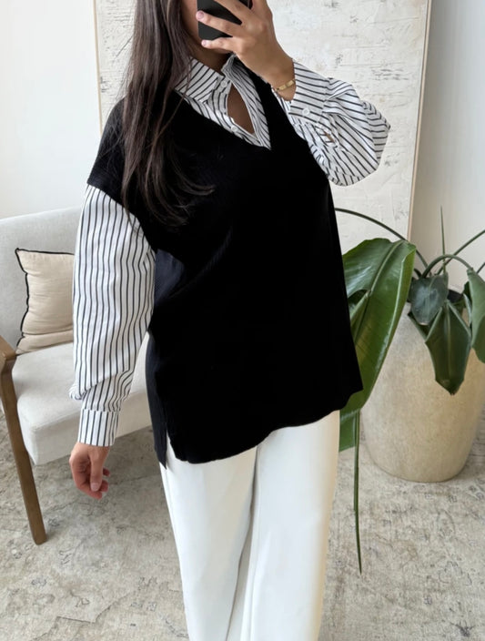 Tunique Samia Noir