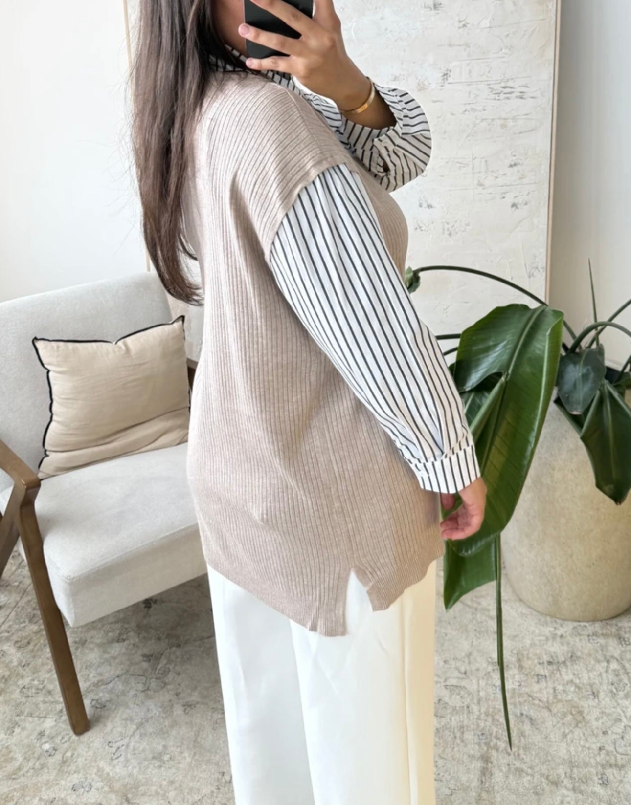 Tunique Samia Taupe